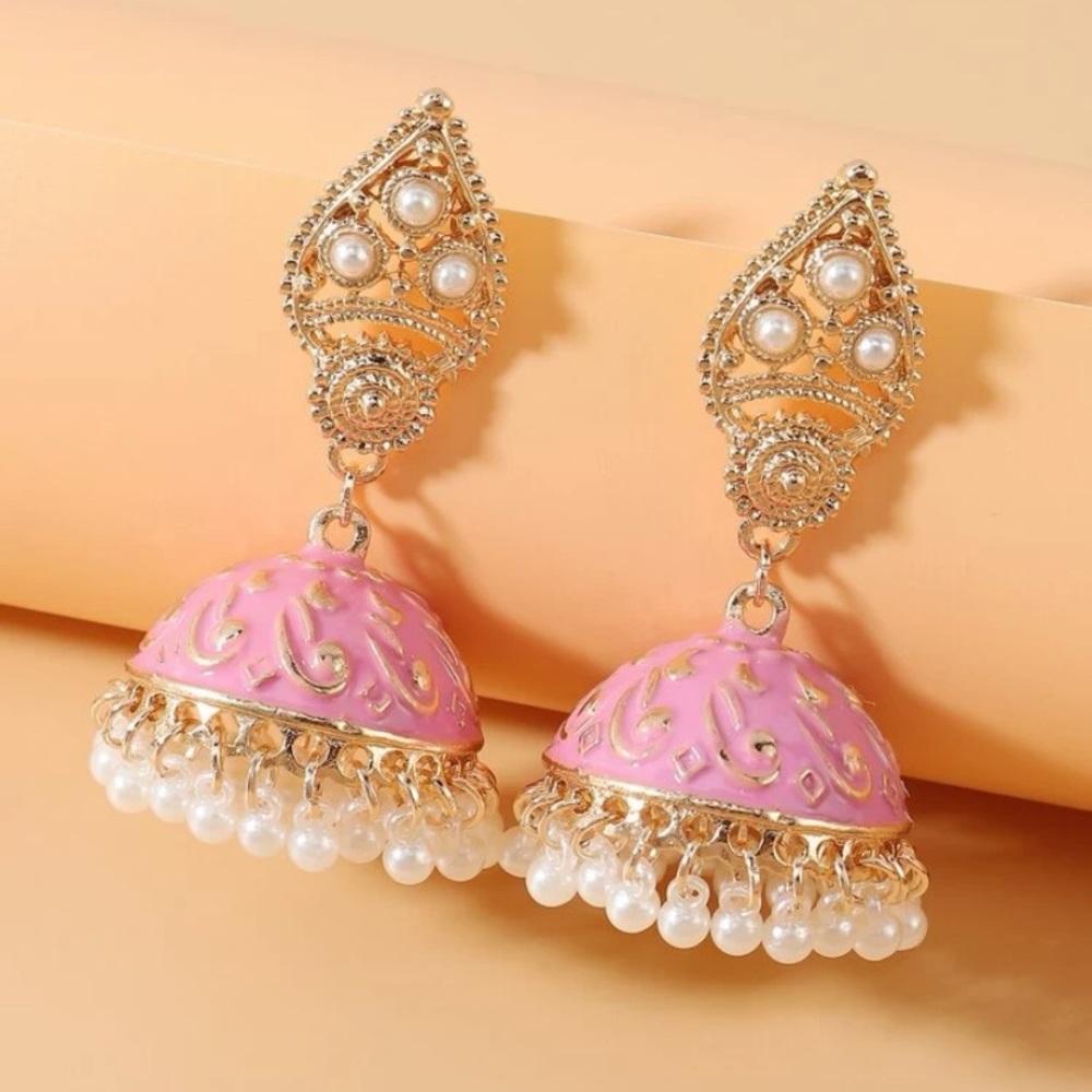Jhumka earrings